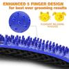 1Pcs Cat Hair Removal Gloves Pet Beauty Cleaning Brush Plastic Durable Convenient Cat/Dog Massage Gloves Pet Hair Removal Tool 4