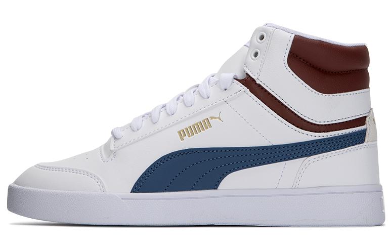 PUMA Shuffle Mid  White Lake Blue  380748-10 40.5