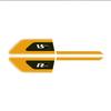 For VW Rline Golf polo Jetta Bora CC MK4 2PCS Car Reflective Auto Truck Safety Warning Tape  Bumper Secure Reflector Car Sticker zq9