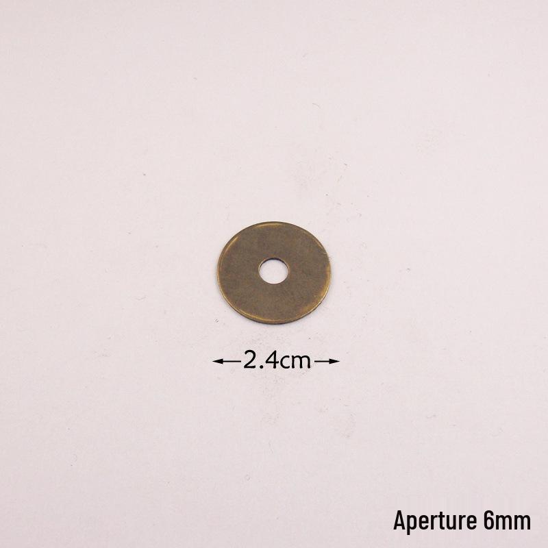 Antique Chinese Copper Plum Blossom Pull Handle and Gasket for Furniture Decoration