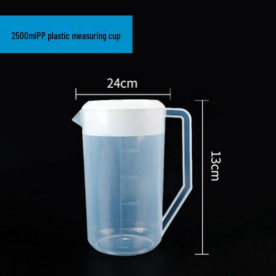 Plastikowy cylinder miarowy 1000 ml / 5000 ml ze skalą do sklepu z herbatą mleczną i do użytku domowego