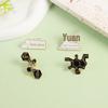 Math & Chemistry Molecule Design Alloy Brooch - Science Teaching Ornament