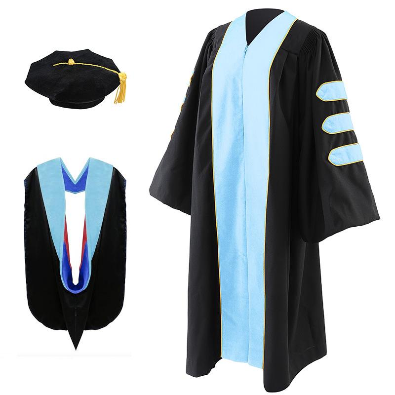 European And American  Doctoral Robe University