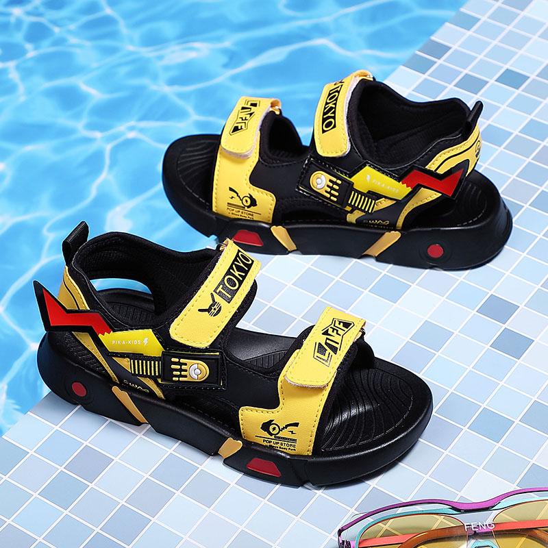Children's Shoes Casual Shoes Trend Shoes  Children's Trend All-Match Casual Fashion Rotating Button Shoes Children's Outdoor Sandals
