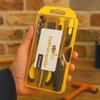 Mini Coffret Outils 22 Pièces - BOXELEC - Tournevis, Pince, Douilles - Compact et Pratique - Bricolage Maison