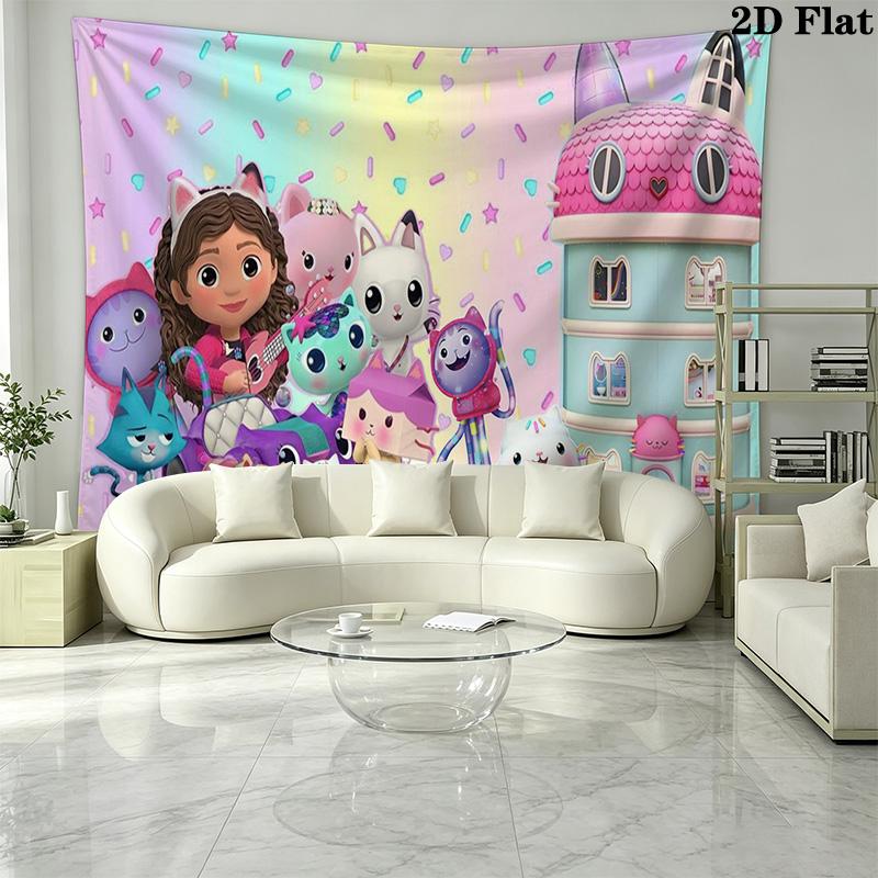 Gabby Wandkleed Esthetisch Wandkleed Bedrukt Stof Deken Decoratieve Wandkleden voor Slaapkamer Woonkamer Huisdecoratie