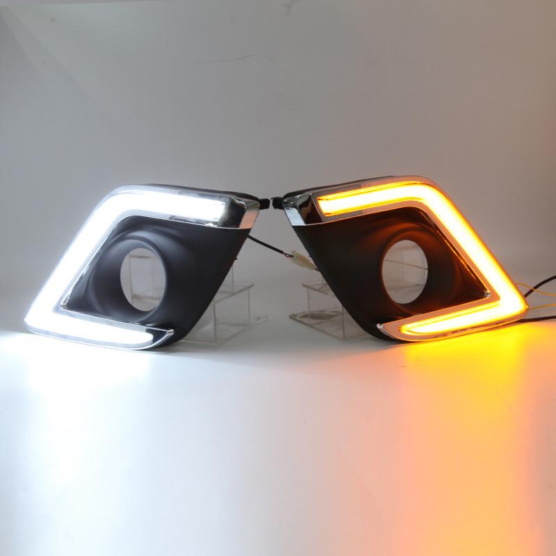 LED-Tagfahrlicht & Blinker Nebelscheinwerfer für 2015-2016 Toyota REVO Hilux