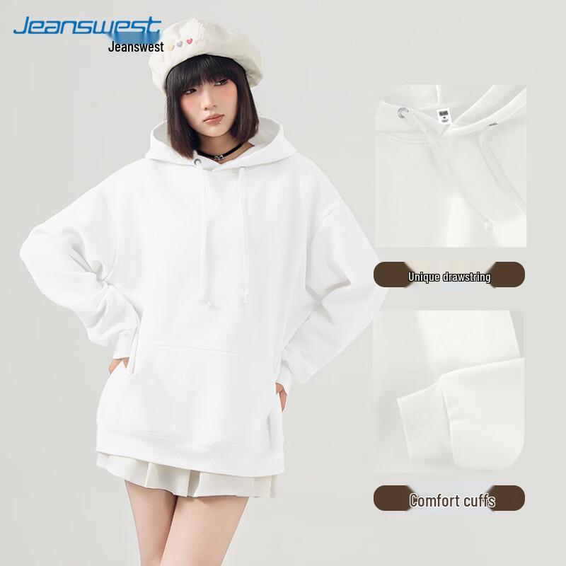 JEANSWEST Unisex Oversized Heavyweight Hoodie