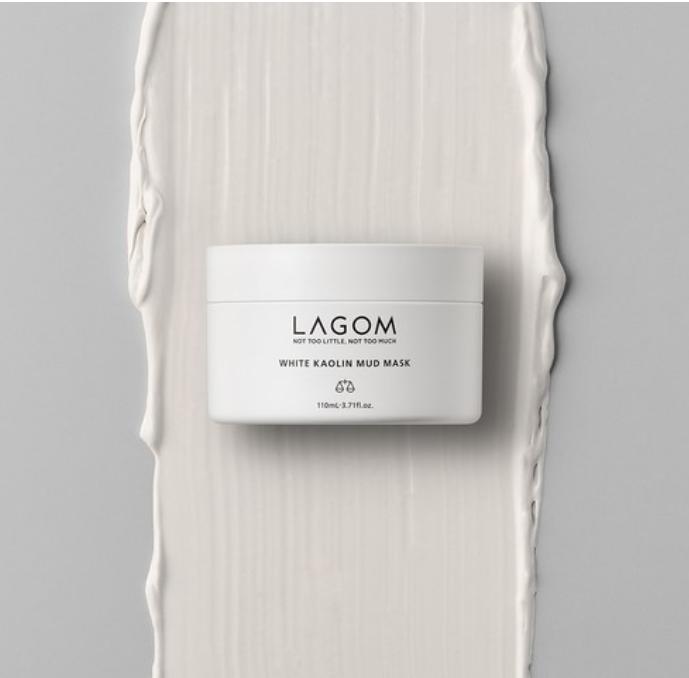 LAGOM White Kaolin Mud Mask 110ml – Deep Pore Cleansing & Sebum Control