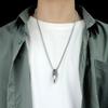 New Necklace Domineering Men's Eagle Claw Retro Pendant