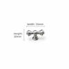 Zinc Alloy Cabinet Door Handle Light Luxurious Modern Simple Drawer Knobs High-end European Style Cabinet Hardware Kitchen Door
