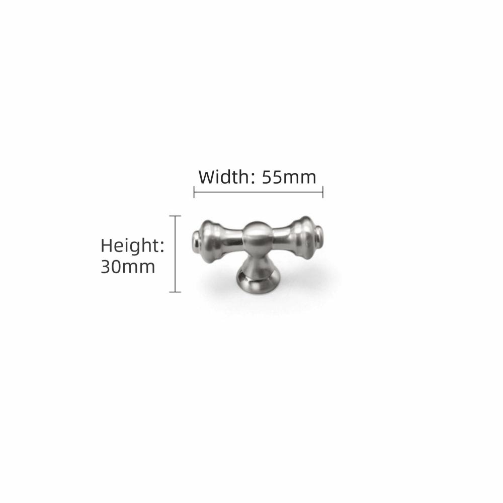 Zinc Alloy Cabinet Door Handle Light Luxurious Modern Simple Drawer Knobs High-end European Style Cabinet Hardware Kitchen Door
