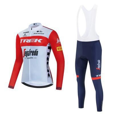 Cycling Suit Men's Long Sleeve Suit Bicycle Quick Drying Breathable Road Bike Cycling Suit