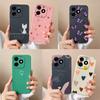 For Infinix Smart 8 Pro Plus Case Simple Heart Liquid Silicone Full Protection Phone Shell For Infinix Smart8 HD Soft Back Cover