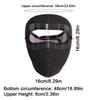 Winter Windproof Mask Thickened Warm Fleece Breathable Motorcycle Cycling Face Mask Bike Riding Sportmask Cover Goggles
