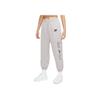 Nike Air Bedruckte Sportliche Kordelzug Karottenhose Damen Hose Hellgrau DD5426-033
