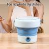 Portable Folding Miniature Dishwasher Dishwashing Machine Turbocharged Water Flows Dish Washer for Apartments Camping