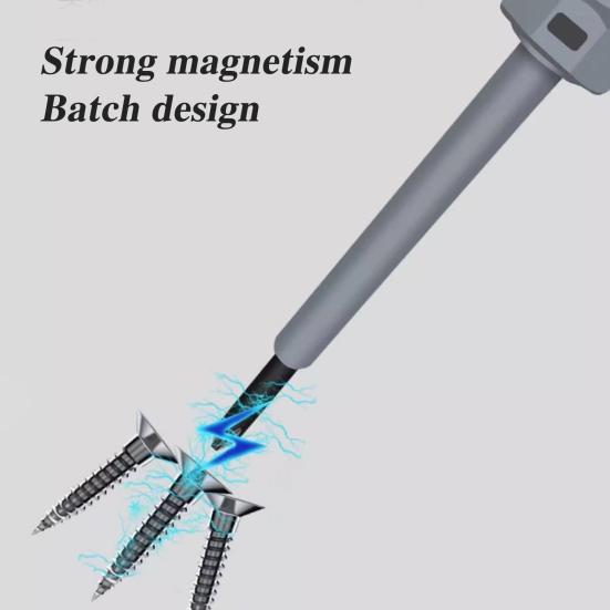 Tester Pen High Torque Magnetic Screwdriver Electricity Detector with Ergonomic Handle Multifunctional