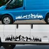 Car Sticker Van Camper Vinyl Decal Mountain Forest Decoration For Truck Camper RV Bus Caravan Body Auto Tuning Decor Accessories