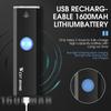 Aluminiumslegering Bright sykkellys 400 lumen USB oppladbar sykkellys Vanntett landeveissykkel