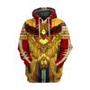 Herrenbekleidung Mode Bohemian Lockerer Hoodie Groß 3D-Druck Super Großer Hoodie Indischer Mode-Enthusiast Hoodies Oberteile
