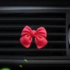 Bow-knot Car Air Vent Freshener Perfume Clip Woman Car Art Air Conditioning Clip Car Interior Decoration Accessories