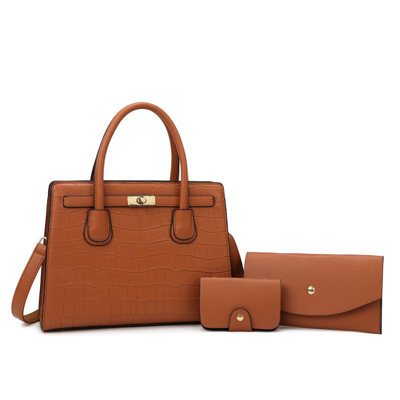 Multi-piece Women's Bag New Retro Mother and Child Bag Personalized Messenger Fashion Portable Shoulder Bag