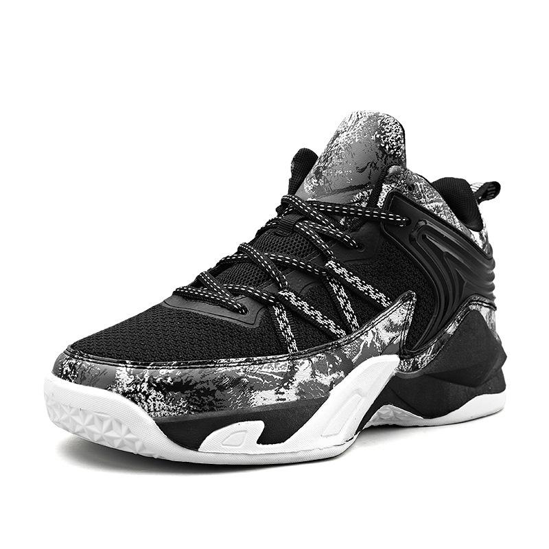 

Мужские трендовые баскетбольные кроссовки на воздушной подушке с амортизацией и высококачественная спортивная обувь для бега 45