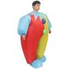 Halloween Doll Costume Adult Cartoon Doll Funny Funny Props Funny Clown Inflatable Suit