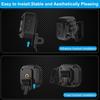 OBEST Motorcycle TPMS Tire Pressure Monitor System with 2 Silver External Sensors,USB Rechargeable IP67 Waterproof Motorcy