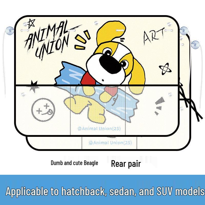 Sedan & SUV Car Sunshade Blackout Curtains for Privacy & Baby Protection.