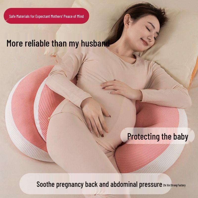 Multifunctional Pregnancy Side Sleeper Pillow: Belly Support & Waist Protection, Washable Set for Expecting Mothers