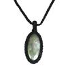 Chrysoprase Gemstone Holloween Gifted Jewelry Macrame Gift For Her Necklace