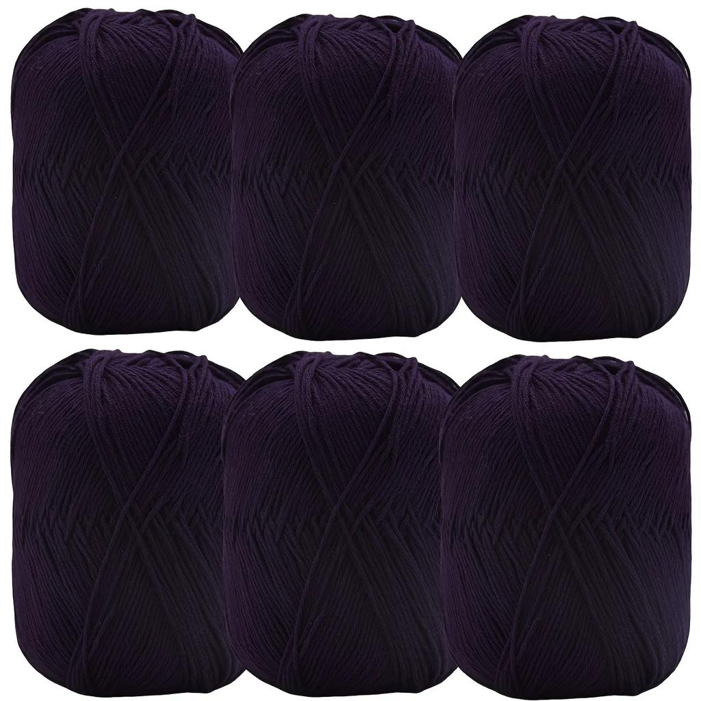 100% Cotton Yarn for Crocheting and Knitting, Medium-Weight DIY Craft Yarn for Sweaters,Scarves,Hats,Gloves - 50g/170m Per Skein