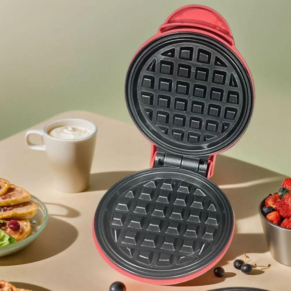 Multifunction Mini Waffle Maker Electric Baking Pan Waffle Machines Desserts Creation