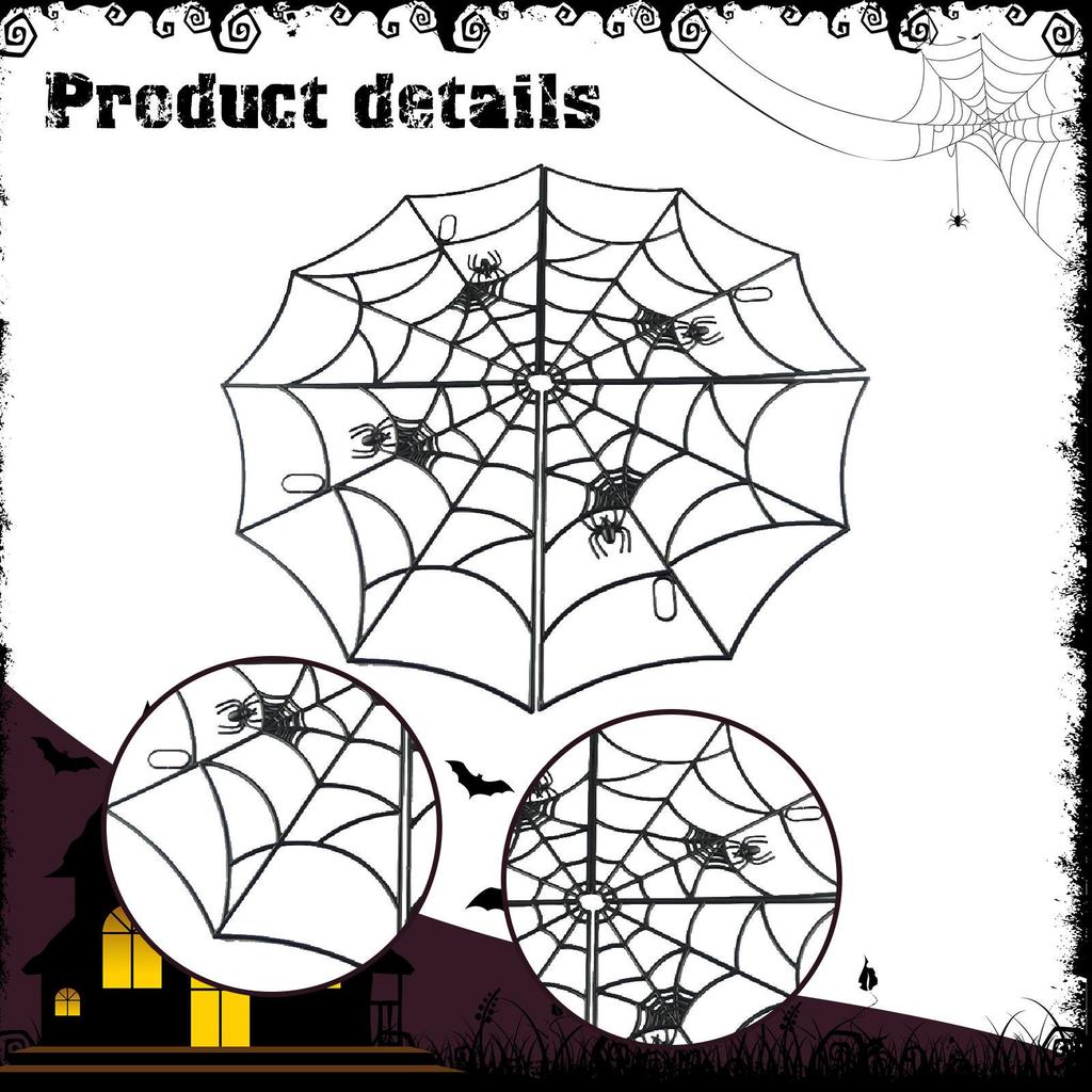 Halloween Web Decoration Fake S Cute Versatile Hanging Decor Outdoor for Porch