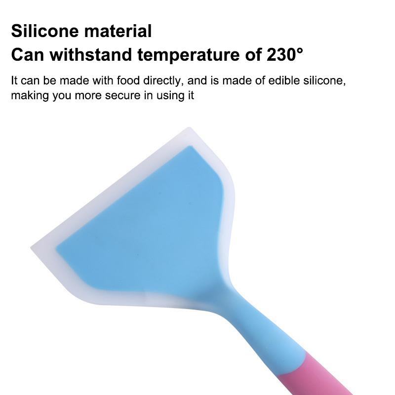 Silicone Spatula Tool Non-stick Shovel Kitchen Utensils Tamagoyaki Turner Omelets Pan Non Stick Turners Food Home Cooking