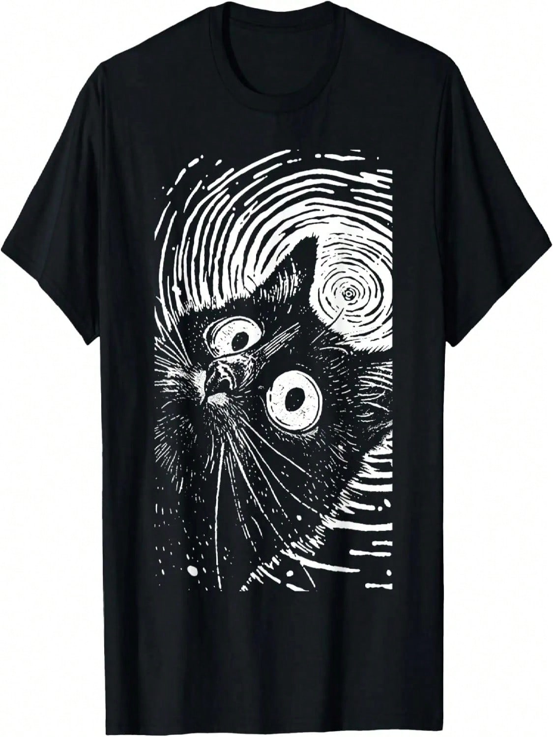 Cat _ Pastel Goth Gothic Grunge Alt Punk Weirdcore T-Shirt S разноцветный