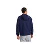 Under Armour Rival SS25 Fashion Comfortable Versatile Hooded Jacket Men jackets Navy-Blue 1390149-410