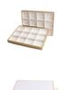 Jewelry Organizer: Small 12-Grid Tray for Earrings, Rings, Studs, Necklaces