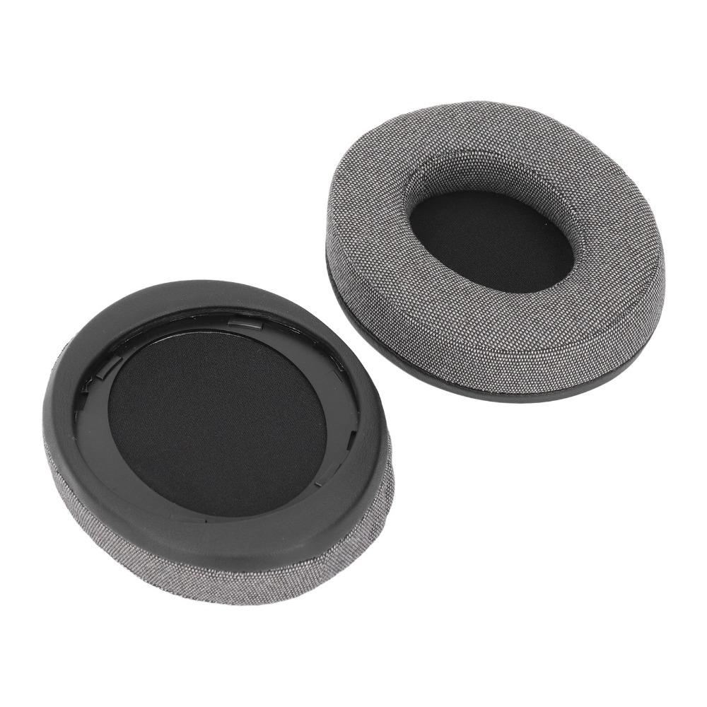 2PCS Cotton And Linen Fabric Noise Isolation Ear Cushions for SHP9500 SHP9600 Headphone Repair