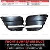 For 2019-2021 Porsche Macan (95B) Front Bumper Air Duct Left and Right OEM 95B121333C1E0 95B121334C1E0 95B121333C 95B121334C