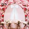 Large Satin Bow Decoration Birthday Party Room Backdrop Decor Giant Wall Bow for Baby Shower Bridal Shower Graduation Wedding Bachelorette Party