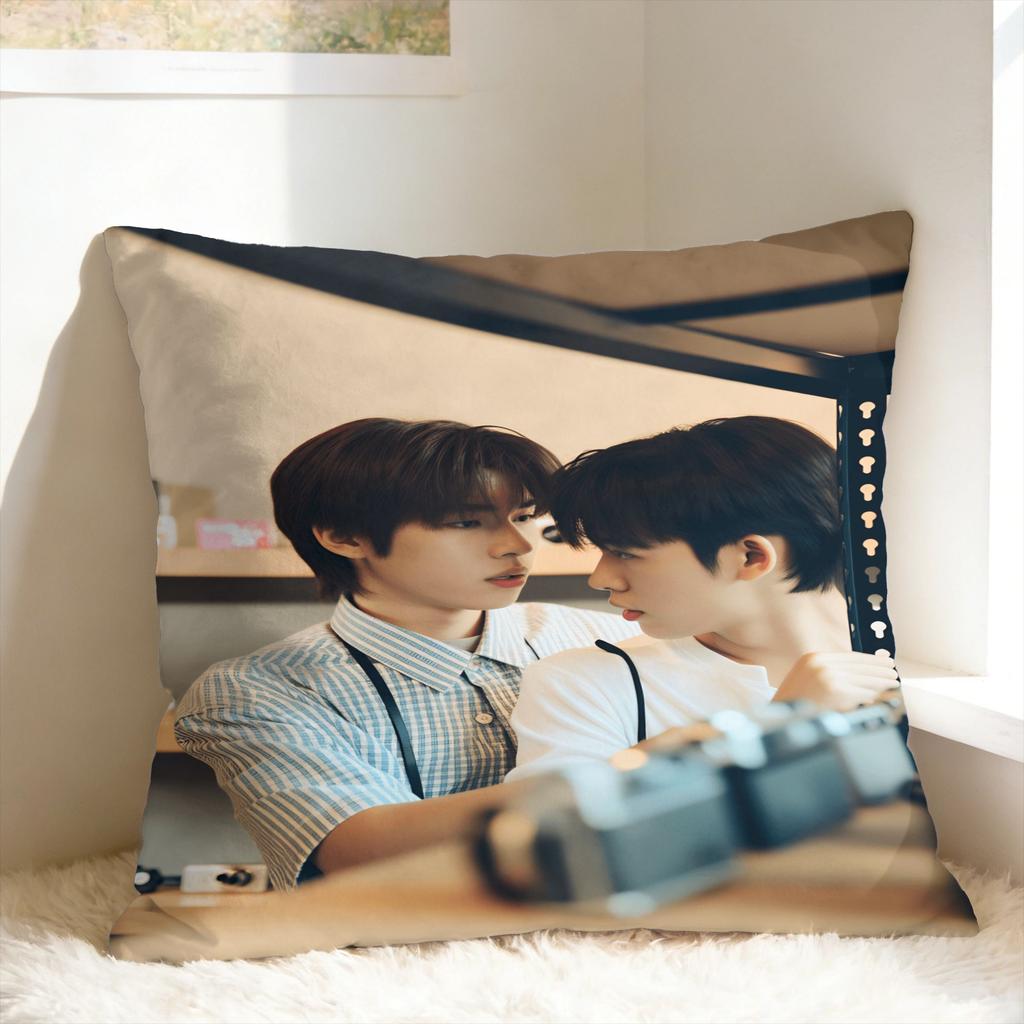 Thai Bl Duang With You Pillowcases Porteetee Vintage Pillow Case For Sofa Home Decor Comfy Pillow Cover