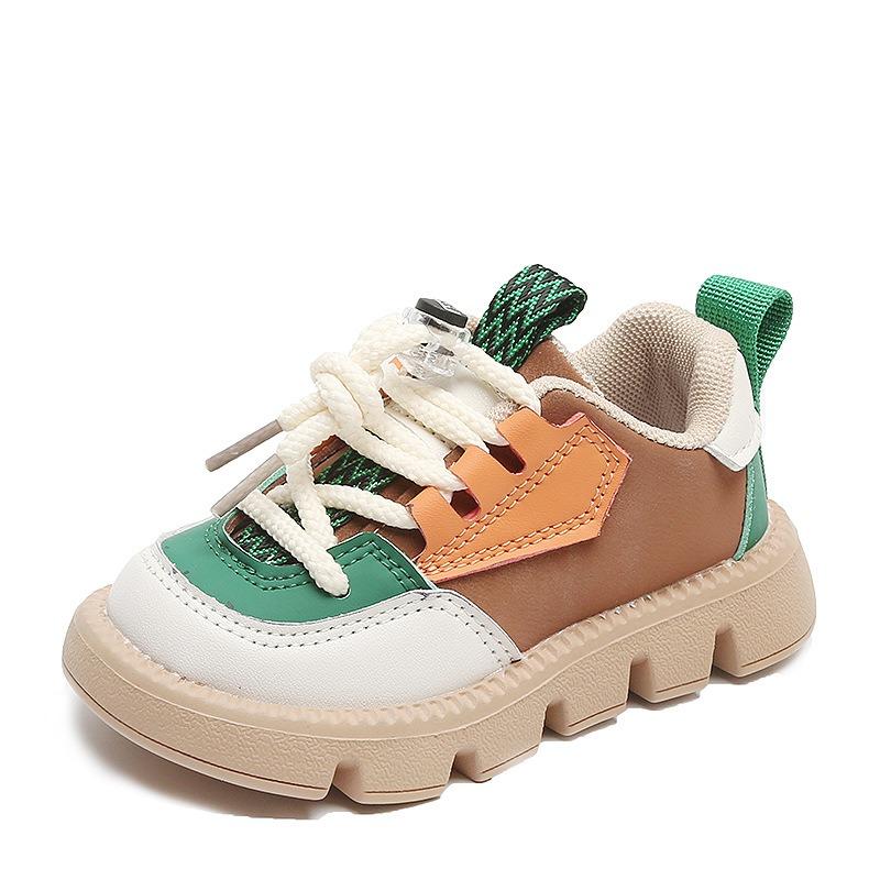 Children's Sports Shoes - Spring Collection, Slip-Resistant Skate Shoes for Boys, Casual Shoes for Girls, Soft-Soled Shoes for Toddlers