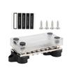16 Way 100A Bus Bar 4 Studs Car Boat Marine Power Distribution Terminal Block with Cover