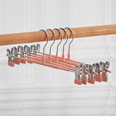 2 pezzi clip per pantaloni senza traccia resistente alla caduta compatto pratico appendiabiti da balcone per dormitorio domestico per l'uso quotidiano