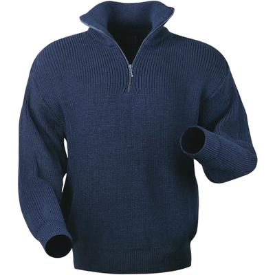 Troyer Stand-up Collar Sweater, Color: Teal, Size 36