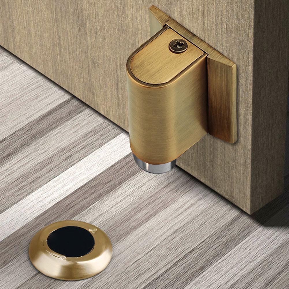 Magnetic Door Stopper No Drilling Door Holder Heavy Duty Punch-Free for Home Office Patio