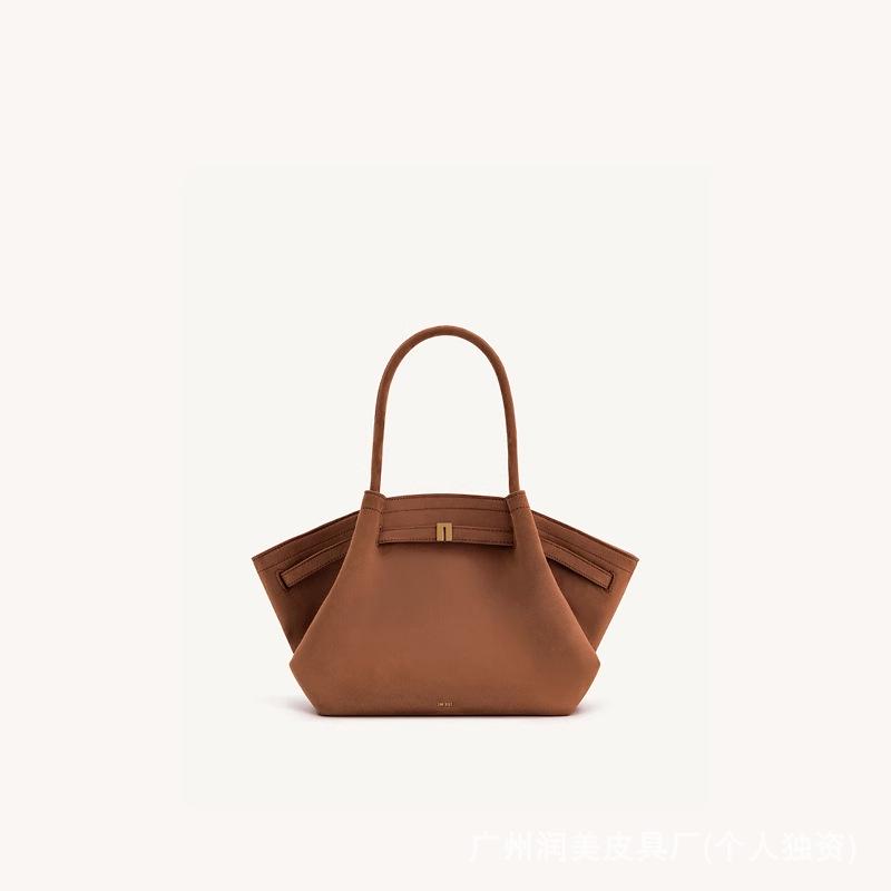 JWPEI 2025 Dumpling Handbag: Genuine Leather Tote & Crossbody Bag, Available In Large & Small Sizes for Women.